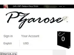 Sites similar to pzarose.com