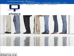 Sites similar to q-pro.co.za