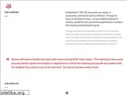 Sites similar to qa-associates.co.uk