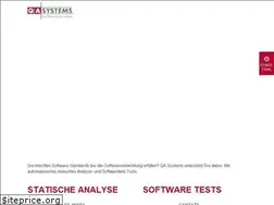 Sites similar to qa-systems.de