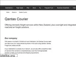 Sites similar to qantascourier.com.au