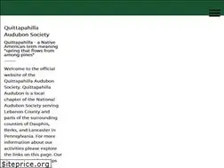 Sites similar to qasaudubon.org