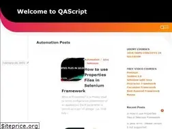 Sites similar to qascript.com