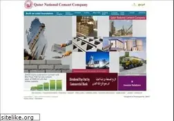 Sites similar to qatarcement.com
