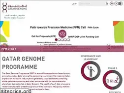 Sites similar to qatargenome.org.qa