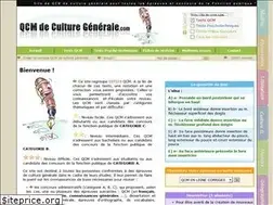 Sites similar to qcm-de-culture-generale.com