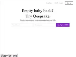 Sites similar to qeepsake.co