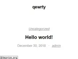 Sites similar to qewrty.co.uk