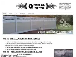 Sites similar to qfenceco.com