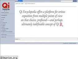 Sites similar to qi-encyclopedia.com