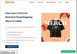 Sites similar to qikink.com