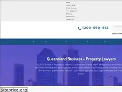 Sites similar to qldbusinesspropertylawyers.com.au