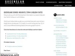 Sites similar to qldschoolholiday.com.au