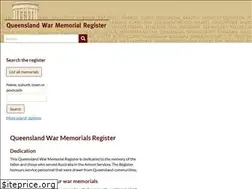 Sites similar to qldwarmemorials.com.au