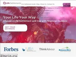 Sites similar to qlifesettlements.com