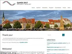 Sites similar to qomex2017.org