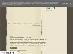 Sites similar to qontent.blogspot.com
