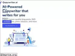 Sites similar to qopywriter.ai