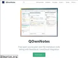 Sites similar to qownnotes.org
