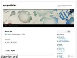 Sites similar to qscpakistan.wordpress.com