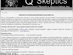 Sites similar to qskeptics.org.au