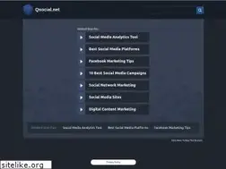 Sites similar to qsocial.net