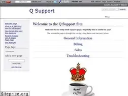 Sites similar to qsupport.wikidot.com