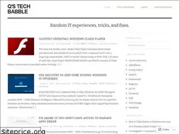 Sites similar to qtechbabble.wordpress.com