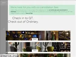 Sites similar to qthotels.com