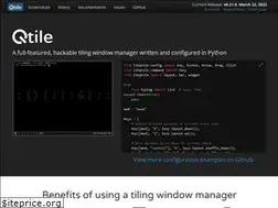 Sites similar to qtile.org