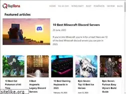 Sites similar to qtoptens.com