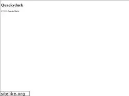 Sites similar to quackyduck.com
