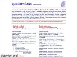 Sites similar to quaderni.net