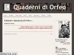 Sites similar to quadernidiorfeo.it