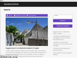 Sites similar to quadernionline.it