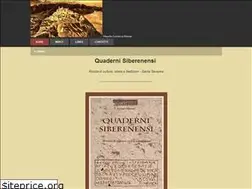 Sites similar to quadernisiberenensi.it