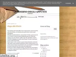 Sites similar to quadernodegliappunti.blogspot.com