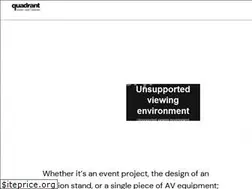 Sites similar to quadrantevents.com