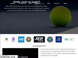 Sites similar to quadratenis.com.br