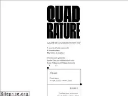 Sites similar to quadrature-galerieuqam.art