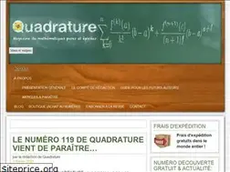 Sites similar to quadrature.info