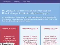 Sites similar to quadriga-hochschule.com