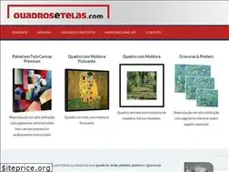 Sites similar to quadrosetelas.com.br