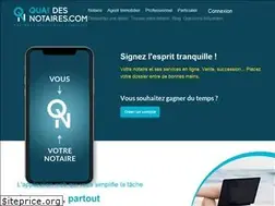 Sites similar to quaidesnotaires.fr