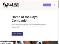 Sites similar to quailruncavaliers.com