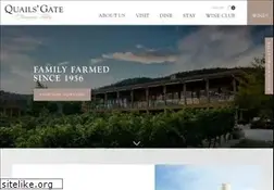 Sites similar to quailsgate.com