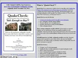 Sites similar to quakecheck.org