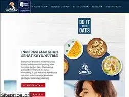 Sites similar to quaker.co.id