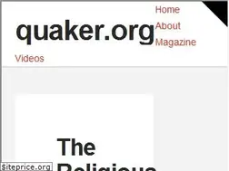 Sites similar to quaker.org