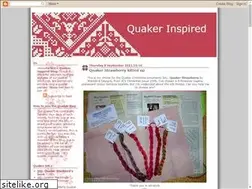 Sites similar to quakerinspired.blogspot.com
